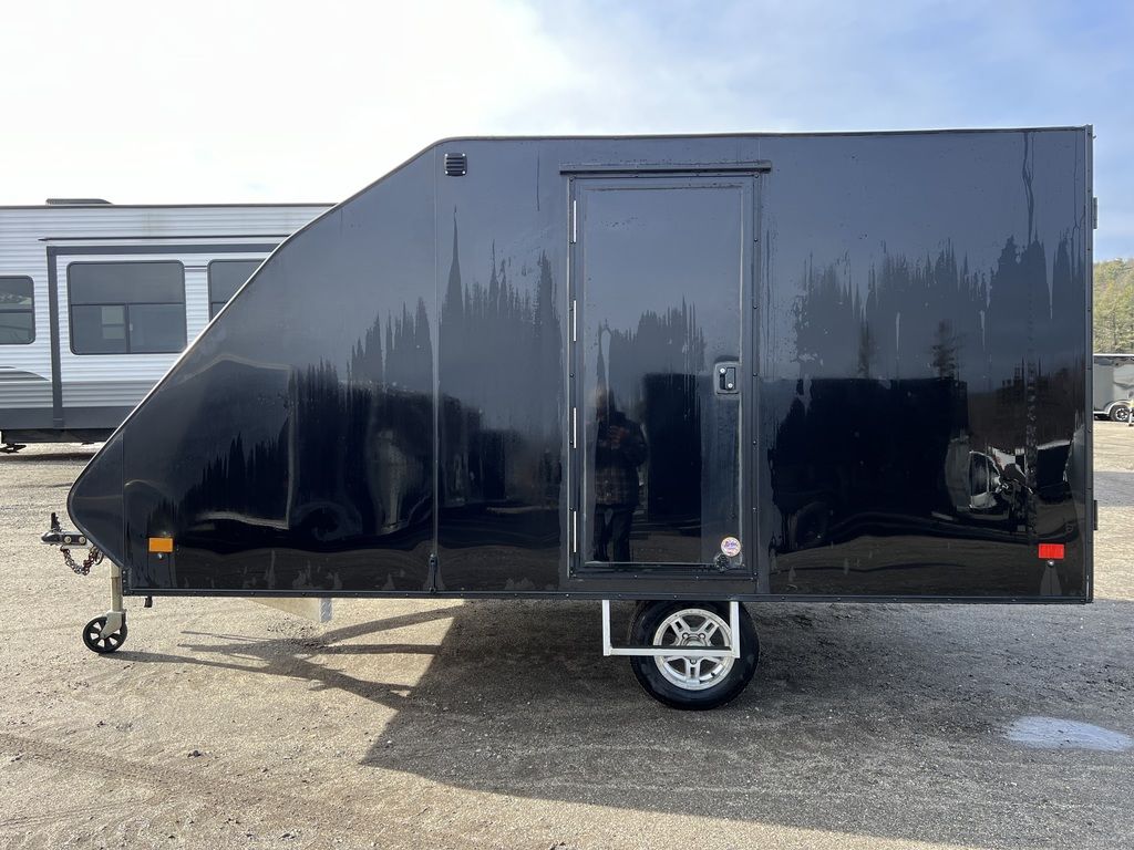 2021 Mission Trailers 101x12 Aluminum 2-Place Crossover/Hybrid w/Blackout PKG 2021 Mission Trailers 101x12 Aluminum 2-Place Crossover/Hybrid w/Blackout PKG - Image 4