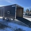 2008 Sno Pro 101x20 Aluminum 4-Place w/Interior Spare Mount, Mats & Guides - Image 2