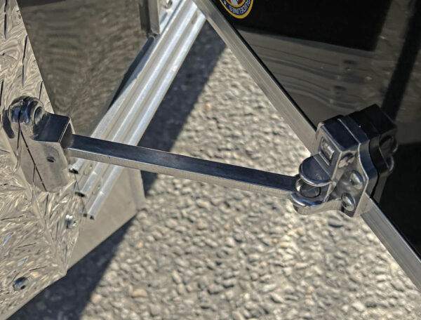 2024 Sno Pro 7.5x22 Aluminum 4-Place Drive In/Out w/Extra Height, Mats & Guides, Canopy - Image 22