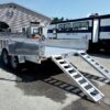 2025 Mission Trailers 7x16 14K Aluminum Hydraulic Dump w/Ramps, HD D-Rings, Barn Doors, Tarp Kit - Image 9