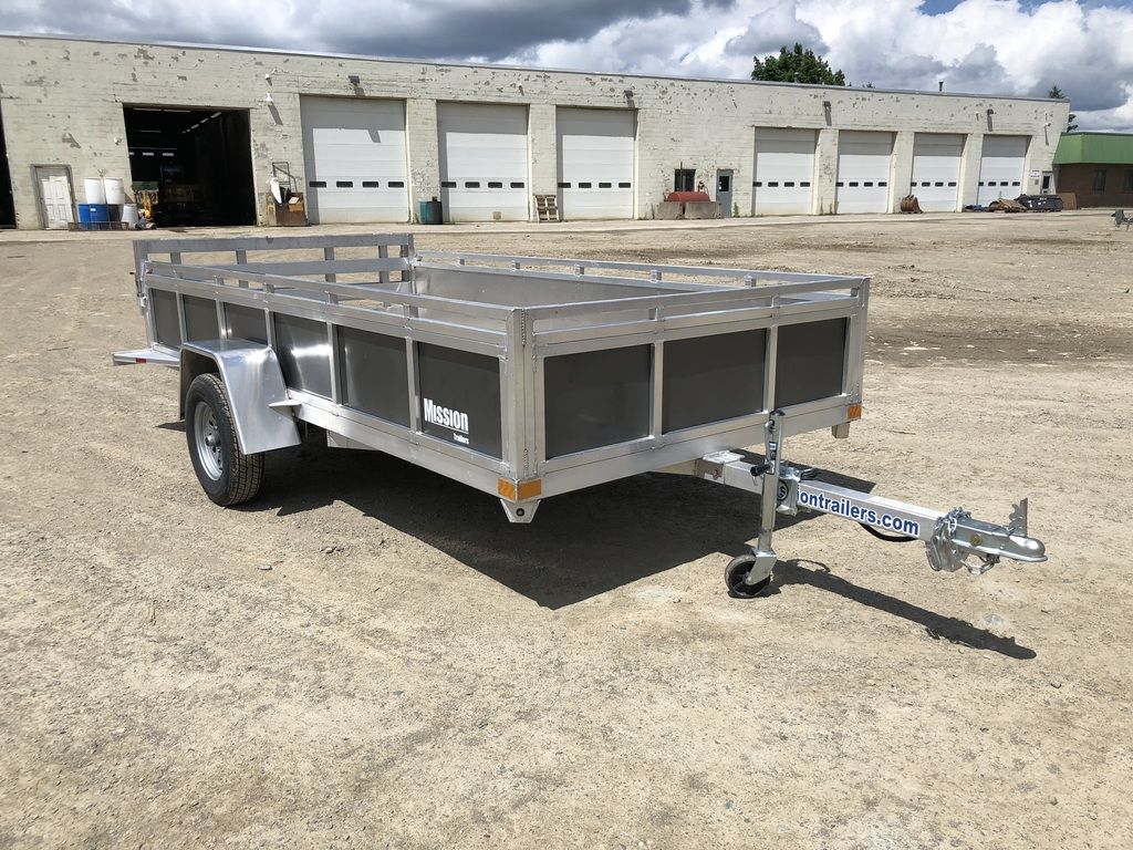 2022 Mission Trailers 6x12 Aluminum Open Utility w/Integrated Rear Ramp 2022 Mission Trailers 6x12 Aluminum Open Utility w/Integrated Rear Ramp