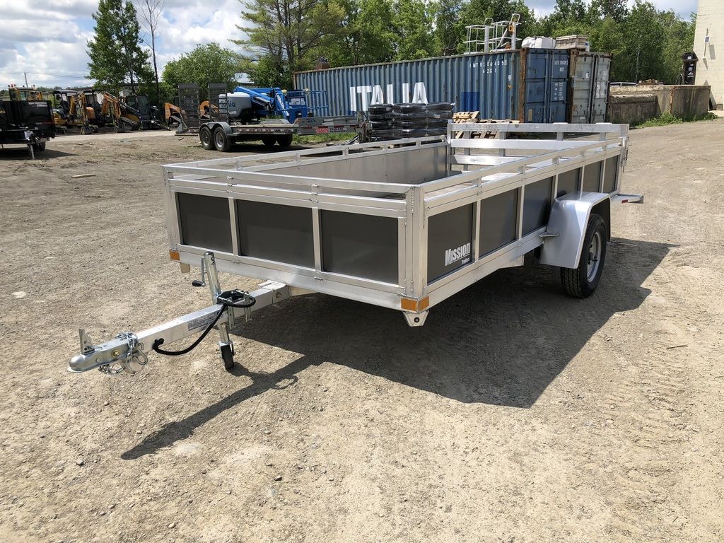 2022 Mission Trailers 6x12 Aluminum Open Utility w/Integrated Rear Ramp 2022 Mission Trailers 6x12 Aluminum Open Utility w/Integrated Rear Ramp - Image 5