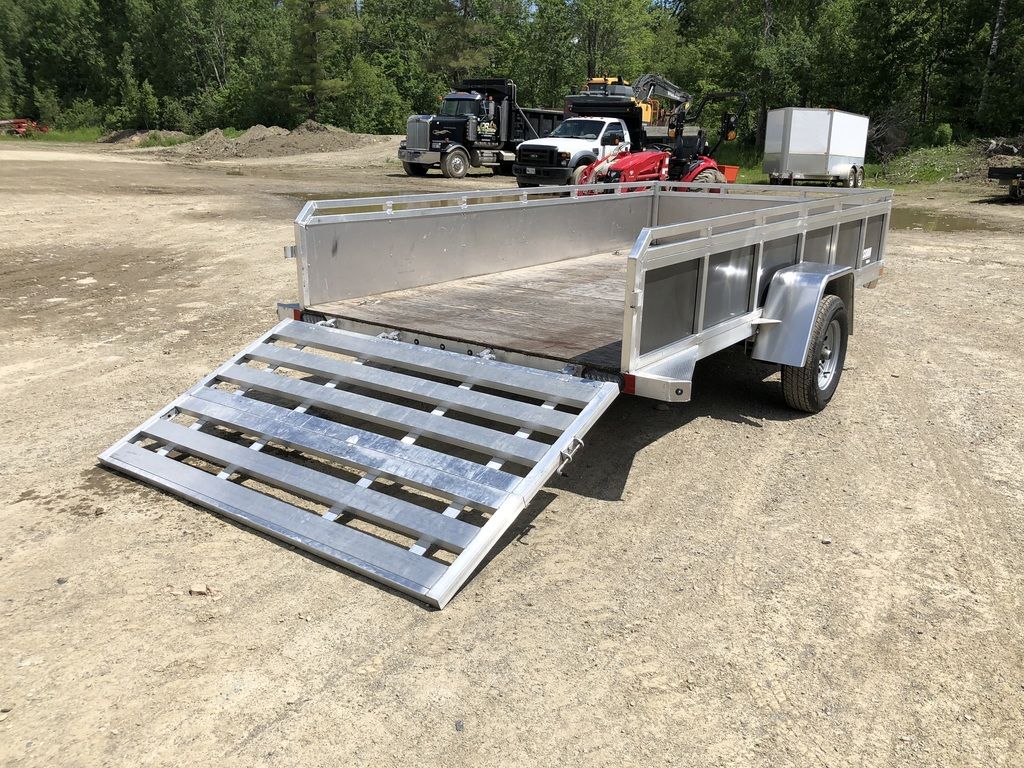 2022 Mission Trailers 6x12 Aluminum Open Utility w/Integrated Rear Ramp 2022 Mission Trailers 6x12 Aluminum Open Utility w/Integrated Rear Ramp - Image 3