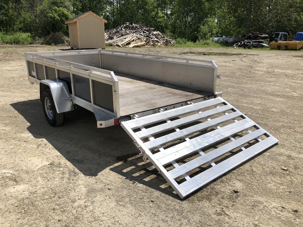 2022 Mission Trailers 6x12 Aluminum Open Utility w/Integrated Rear Ramp 2022 Mission Trailers 6x12 Aluminum Open Utility w/Integrated Rear Ramp - Image 2