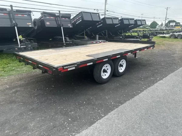 BWise 7 x 12 Equipment Trailer – Single Axle Tilt-Deck - Image 2