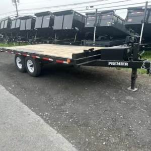 BWise 7 x 12 Equipment Trailer – Single Axle Tilt-Deck