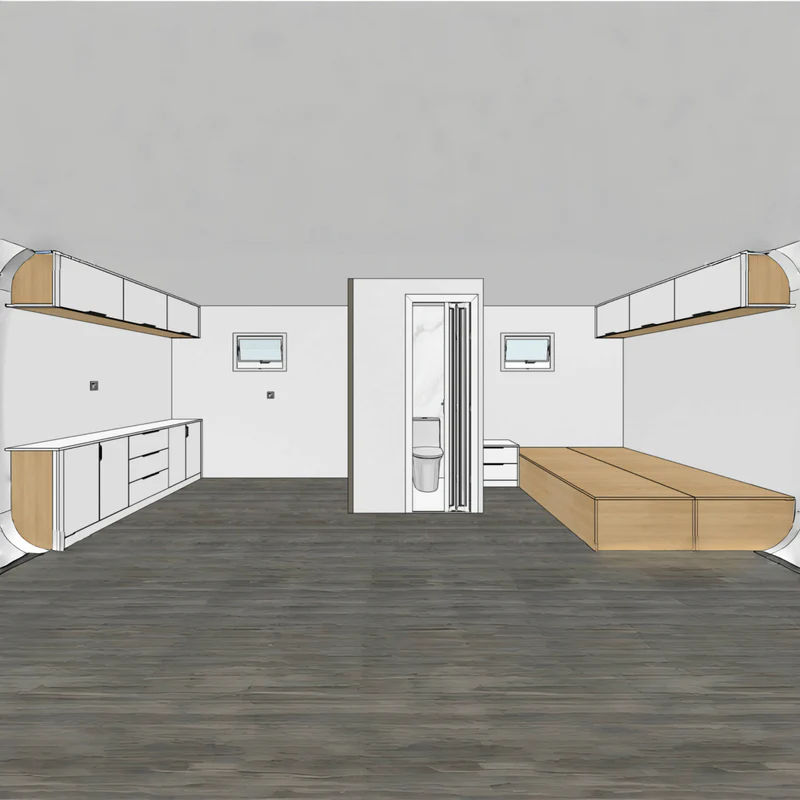 Outdoor Living and Working Tiny House 20ft Outdoor Living and Working Tiny House 20ft - Image 3