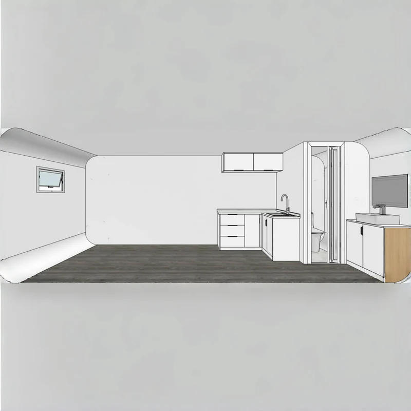 Outdoor Living and Working Tiny House 20ft Outdoor Living and Working Tiny House 20ft - Image 2