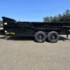2024 Griffin Trailers 7x16 14K Telescopic Dump Trailer w/Ramps & Spare Tire Mount - Image 4