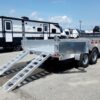 2025 Mission Trailers 7x16 14K Aluminum Hydraulic Dump w/Ramps, HD D-Rings, Barn Doors, Tarp Kit - Image 13