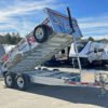 2024 N&N Trailers 7x14 14K Galvanized Hydraulic Dump w/Ramps, 2-Way Spreader Gate, Tarp Kit - Image 16