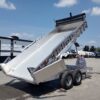 2025 Mission Trailers 7x16 14K Aluminum Hydraulic Dump w/Ramps, HD D-Rings, Barn Doors, Tarp Kit - Image 14