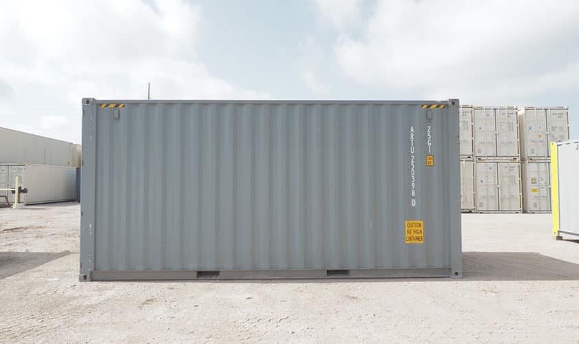 New 20ft Shipping Container(Grey) New 20ft Shipping Container(Grey) - Image 2