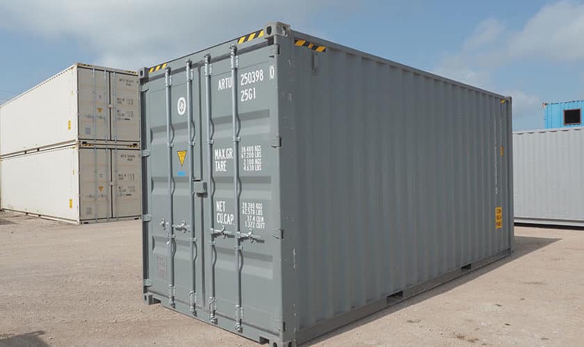 New 20ft Shipping Container(Grey) New 20ft Shipping Container(Grey) - Image 3