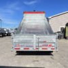 2024 N&N Trailers 7x14 14K Galvanized Hydraulic Dump w/Ramps, 2-Way Spreader Gate, Tarp Kit - Image 9