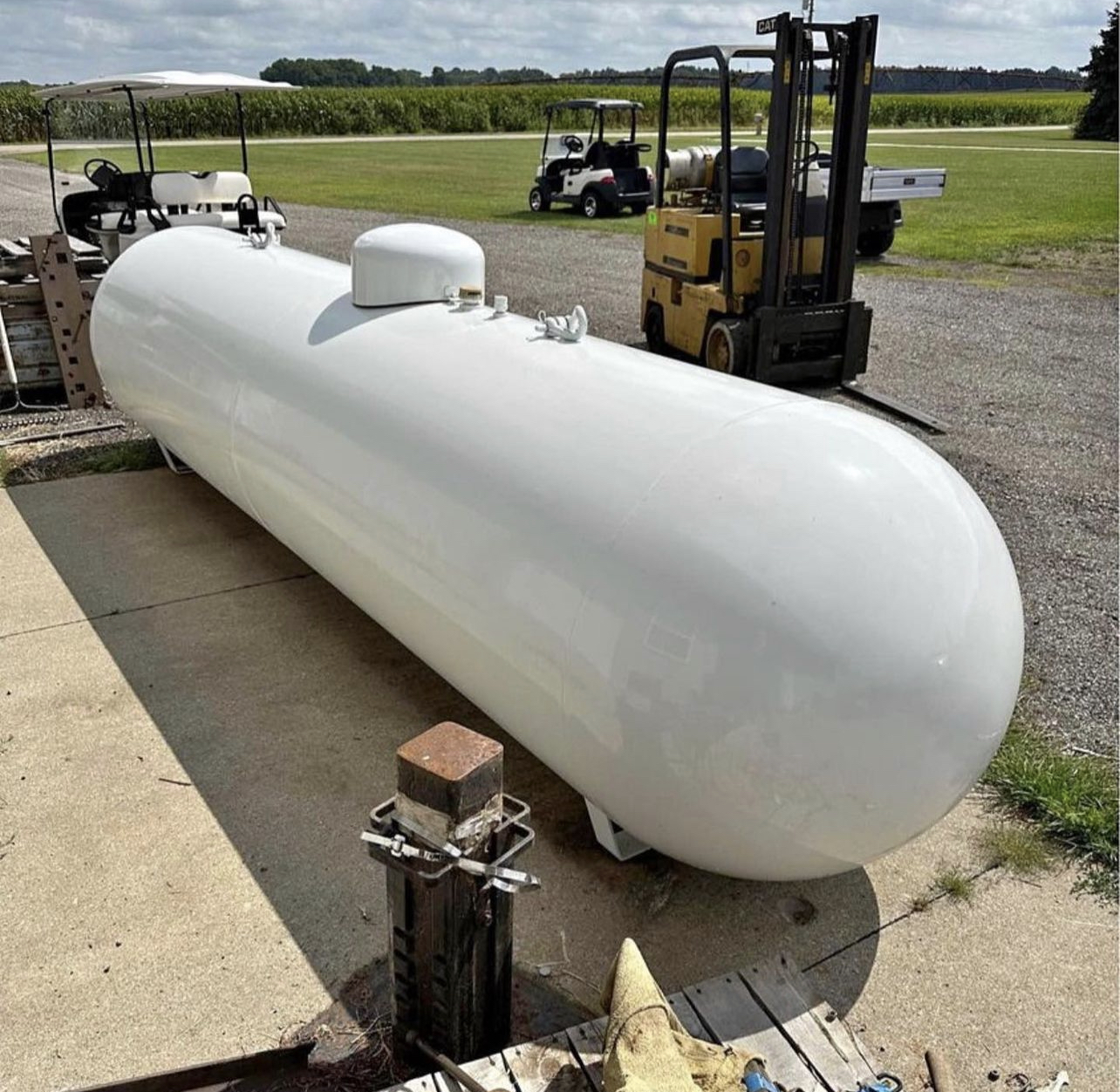 1000 Gallon Above Ground Propane Tank 1000 Gallon Above Ground Propane Tank