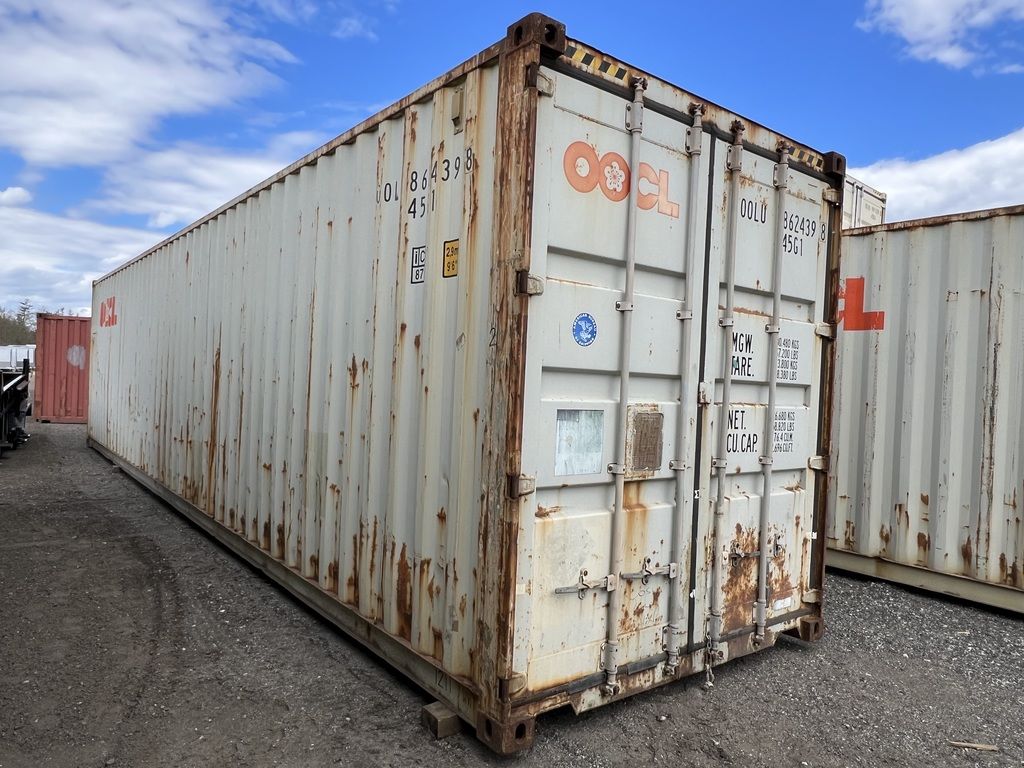 40ft Storage Container High Cube Wind and Water Tight 40ft Storage Container High Cube Wind and Water Tight