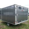 2022 Sno Pro Trailers 101x12 Aluminum Hybrid 2.0 w/Tapered Ramp, Mats & Guides - Image 6