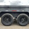 2024 RawMaxx 5X10 7K Powder Coated Dump Trailer w/Tarp Kit - Image 22