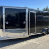 2024 Sno Pro 7.5x22 Aluminum 4-Place Drive In/Out w/Extra Height, Mats & Guides, Canopy