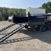 2024 Griffin Trailers 7x16 14K Telescopic Dump Trailer w/Ramps & Spare Tire Mount - Image 10