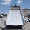 2025 Mission Trailers 7x16 14K Aluminum Hydraulic Dump w/Ramps, HD D-Rings, Barn Doors, Tarp Kit - Image 11