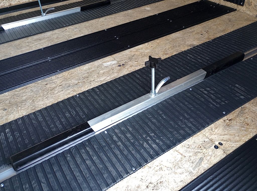 Mission Trailers 101x12 Aluminum 2-Place Crossover w/Mats & Guides, Rear Canopy Mission Trailers 101x12 Aluminum 2-Place Crossover w/Mats & Guides, Rear Canopy - Image 14