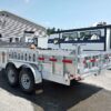 2025 Mission Trailers 7x16 14K Aluminum Hydraulic Dump w/Ramps, HD D-Rings, Barn Doors, Tarp Kit - Image 8