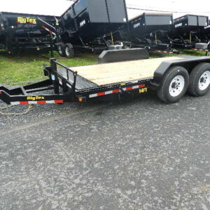 Big Tex 7 x 16 Full-Tilt Equipment Trailer – Removable Fenders