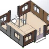 Mobile Expandable Prefabricated House 20ft - Image 7