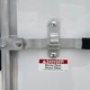 2024 E-Z Hauler 7x24 Aluminum 4-Place Drive In/Out w/Tapered Ramps, Rear Canopy - Image 24