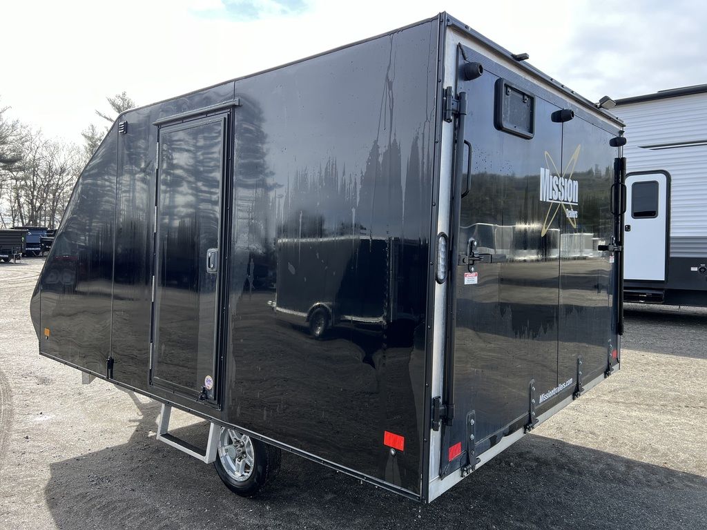 2021 Mission Trailers 101x12 Aluminum 2-Place Crossover/Hybrid w/Blackout PKG 2021 Mission Trailers 101x12 Aluminum 2-Place Crossover/Hybrid w/Blackout PKG - Image 5