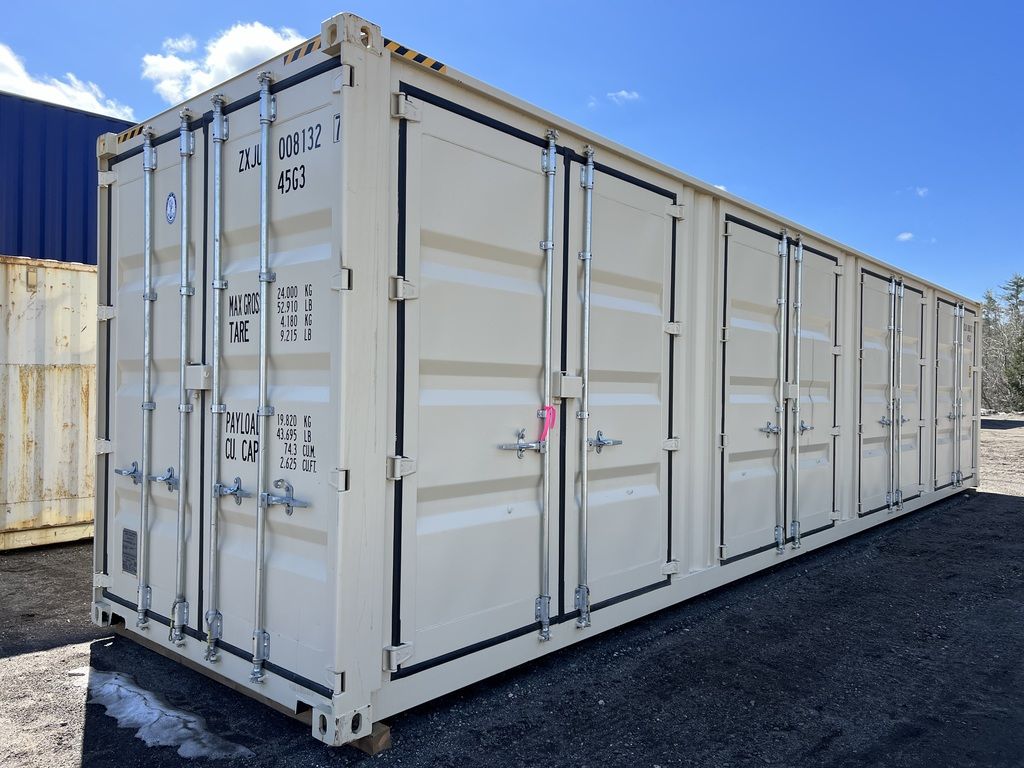 40ft Storage Container High Cube One Trip Side Doors 40ft Storage Container High Cube One Trip Side Doors
