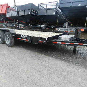 CAM Superline 7 x 18 Gravity Tilt Equipment Trailer – Heavy Equipment