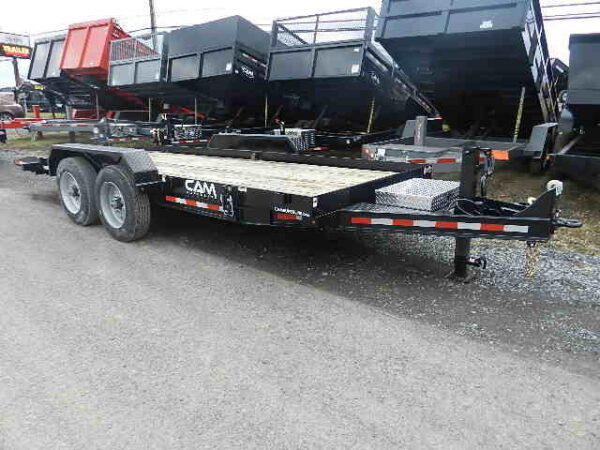 CAM Superline 7 x 18 Gravity Tilt Equipment Trailer – Heavy Equipment