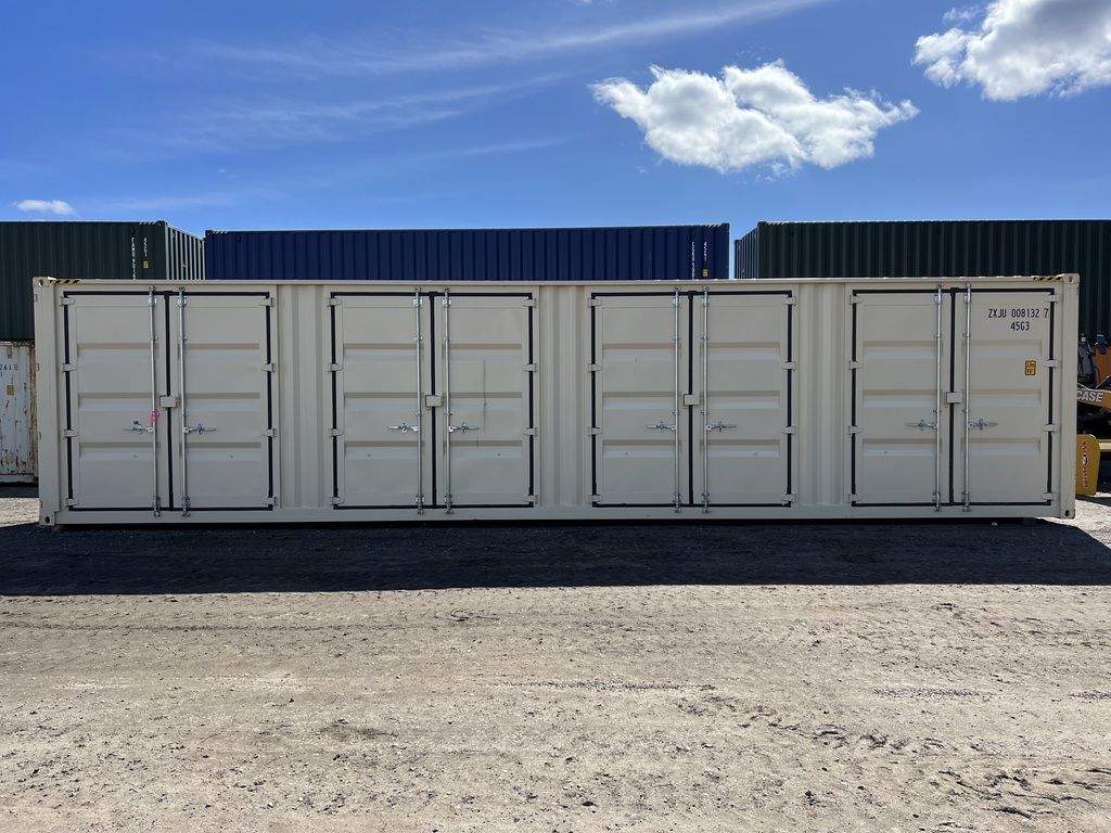 40ft Storage Container High Cube One Trip Side Doors 40ft Storage Container High Cube One Trip Side Doors - Image 4
