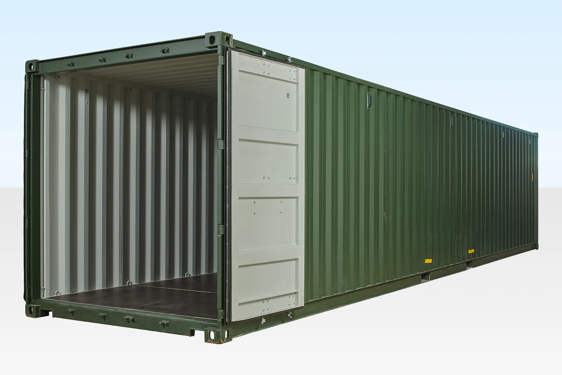 40FT Shipping Container Green 40FT Shipping Container Green - Image 3