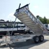2025 Mission Trailers 7x16 14K Aluminum Hydraulic Dump w/Ramps, HD D-Rings, Barn Doors, Tarp Kit - Image 7