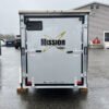 2024 Mission Trailers 60x12 Aluminum Single Place Crossover w/Galvanized Package, Rear Canopy - Image 8