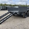 2024 RawMaxx 5X10 7K Powder Coated Dump Trailer w/Tarp Kit - Image 12