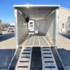 2024 Sno Pro 7.5x22 Aluminum 4-Place Drive In/Out w/Extra Height, Mats & Guides, Canopy - Image 3
