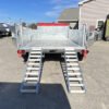 2024 N&N Trailers 7x14 14K Galvanized Hydraulic Dump w/Ramps, 2-Way Spreader Gate, Tarp Kit - Image 2