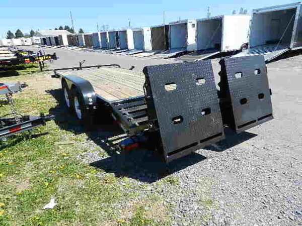 Big Tex 7 x 18 Low Profile Equipment Trailer – Mega Ramps - Image 8