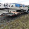 BWise 7 x 22 Low Profile Split-Tilt Equipment Trailer - Image 7