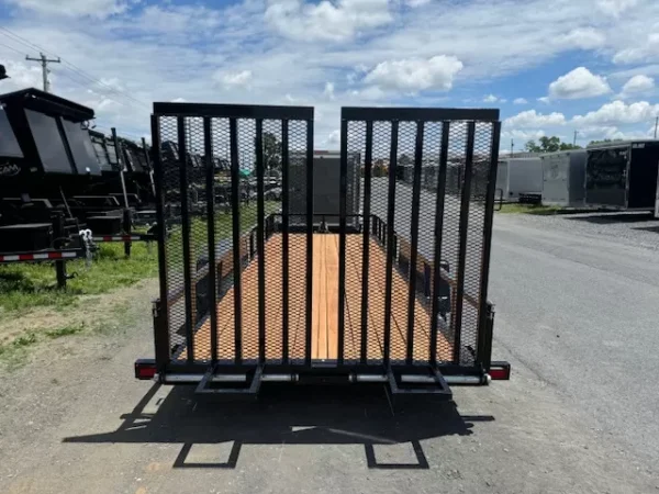 BWise 7 x 20 Low Profile Equipment Trailer – Landscape Ramp - Image 5