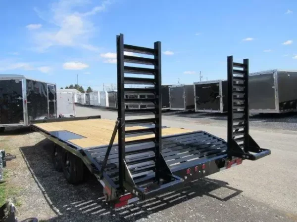 Big Tex 102″ x 20′ Deckover Equipment Trailer – Self Clean Beavertail - Image 4