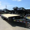 Big Tex 102″ x 20′ Deckover Equipment Trailer – Self Clean Beavertail