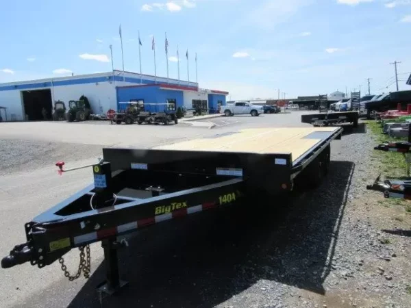 Big Tex 102″ x 18′ Deckover Equipment Trailer – Slide Out Ramps - Image 3
