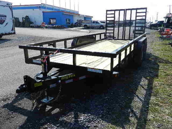 Big Tex 7 x 18 Heavy Duty Landscape Trailer – Split Gate - Image 5