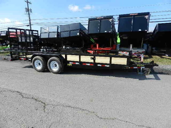 Big Tex 7 x 20 Heavy Duty Landscape Trailer – Split Gate - Image 5